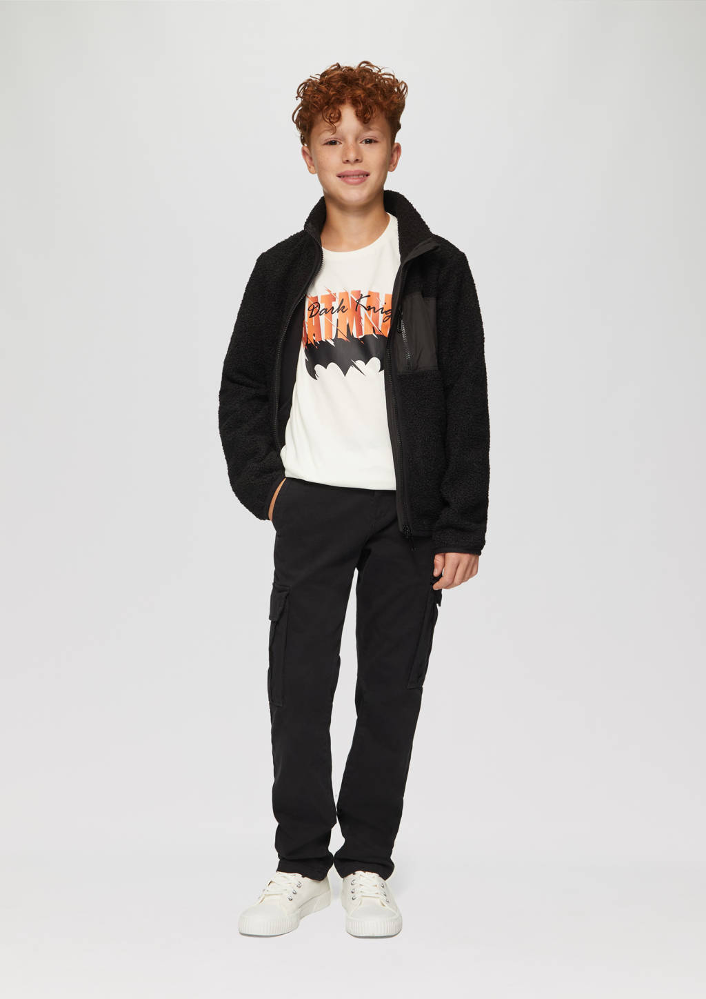s.Oliver T-shirt met printopdruk wit