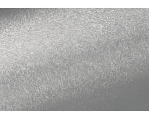 Noblessa Basic zilver imitatieleer, 140 cm breed (per meter verkocht)