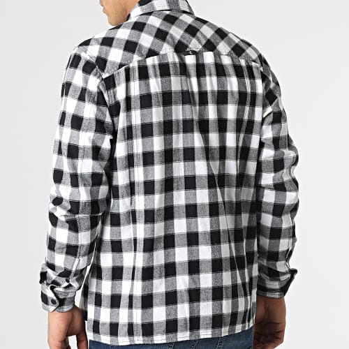 Surchemise A Carreaux Buffalo Check 0345 Noir Blanc