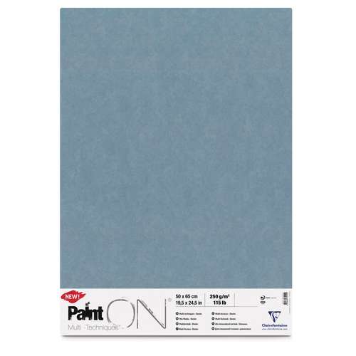 Clairefontaine Paint ON, denim/blau-grau