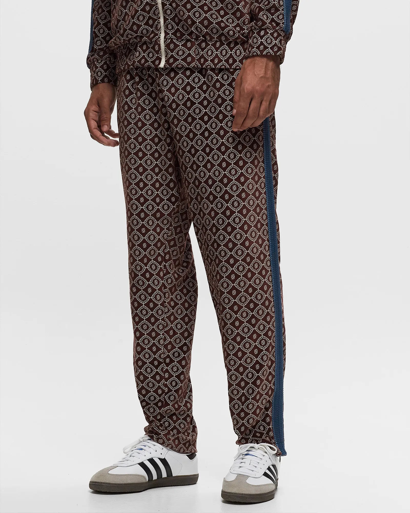 Drôle de Monsieur Le Pant Velours Monogramme