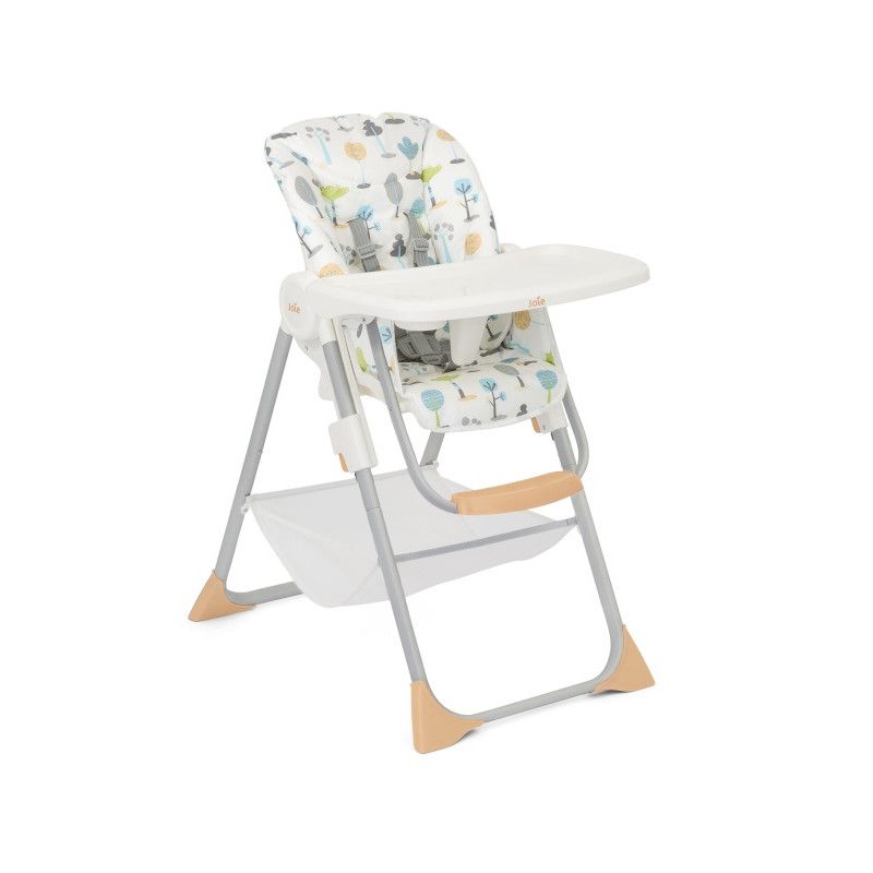 Chaise haute Snacker 2 en 1 JOIE Pastel forest