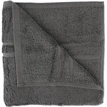 Serviette de toilette, en coton 450 g/m², blanc