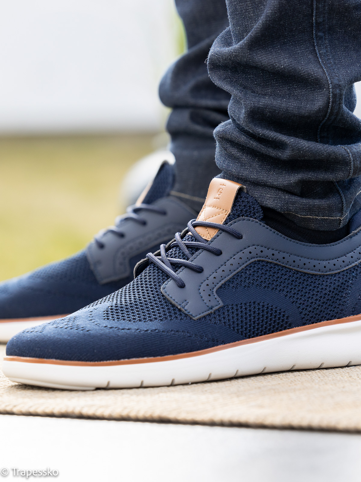 Gregers - Formatop Navy - Trapes Sko