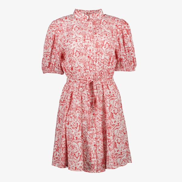 TwoDay dames jurk roze met knoopsluiting