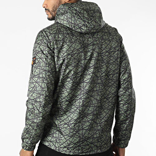 Coupe-vent Capuche Slim 3531 Vert Kaki