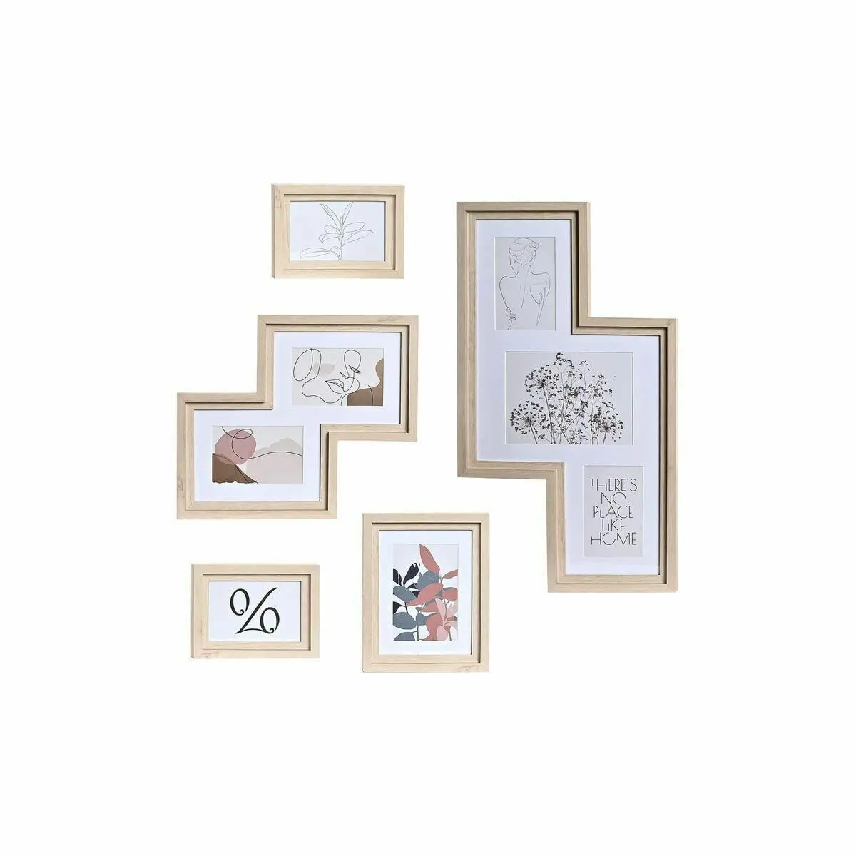 DKD Home Decor Porte Photos Mural Urban