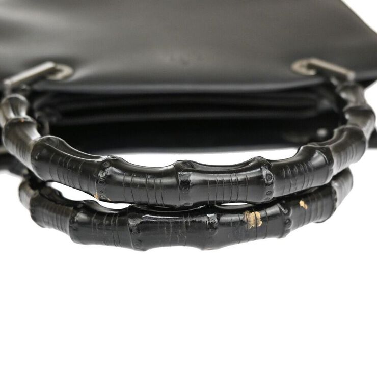 Gucci Vintage Gucci Bamboo Black