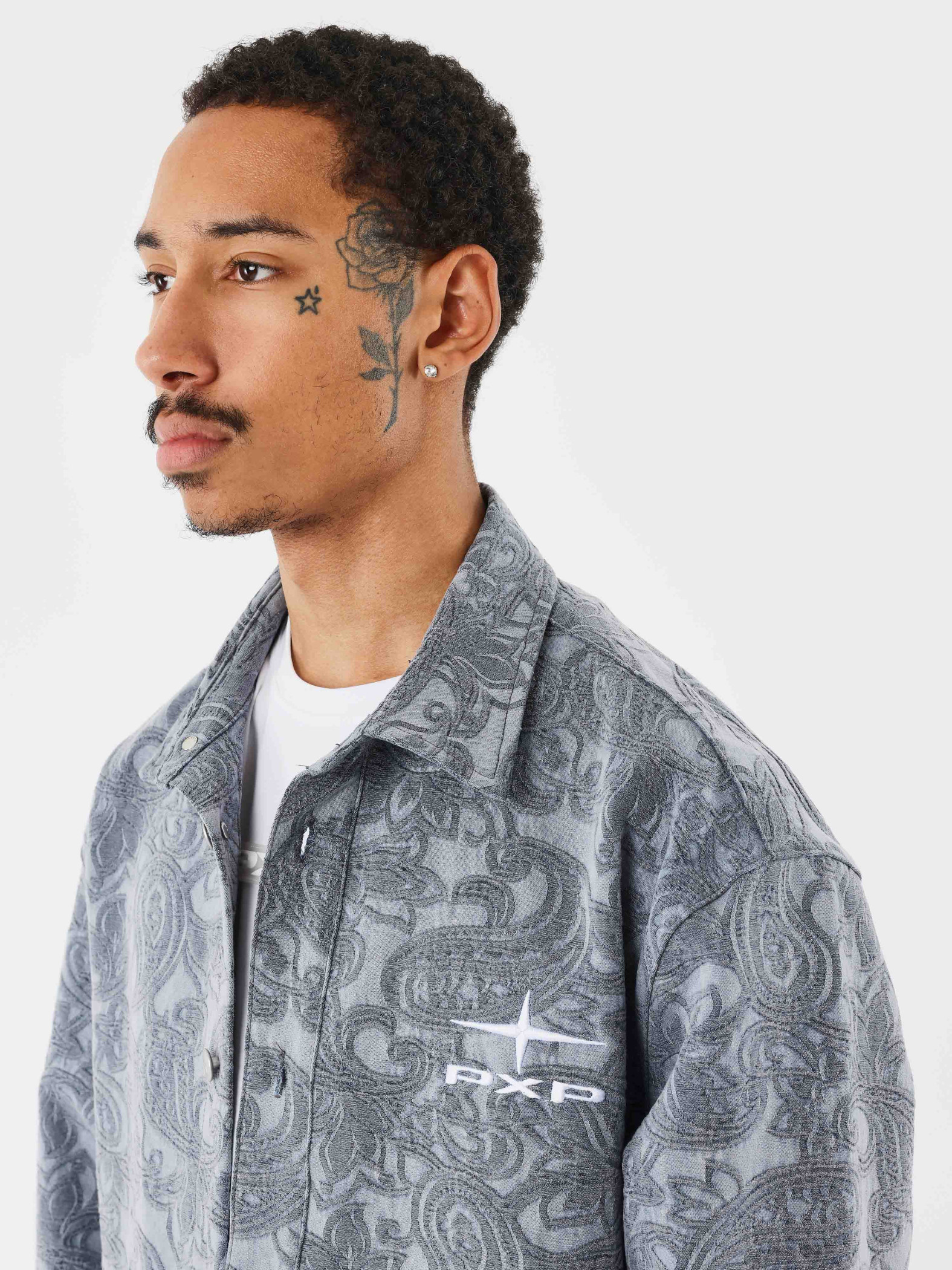 Project X Paris X Kalash Motifs Bandana Set Heren Blauw
