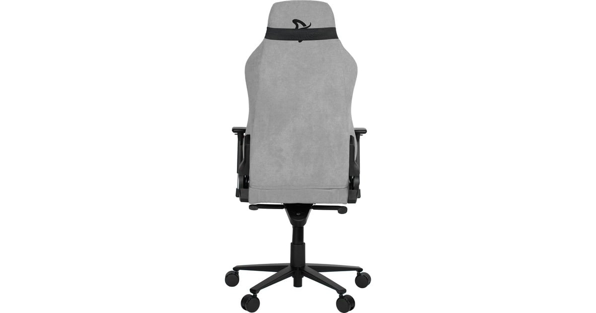 ArozziVernazza Soft Fabric - Light Grey gamestoel  (Lichtgrijs)