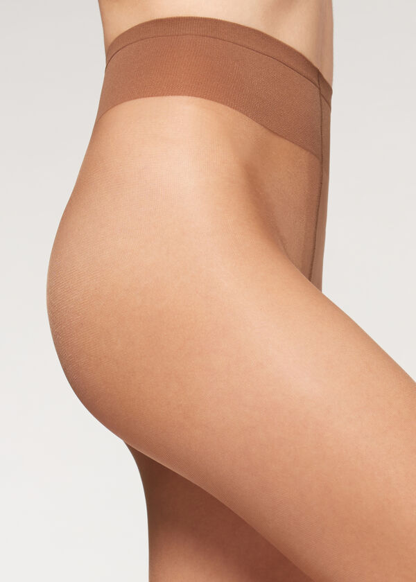Meia-calça transparente 20 Denier