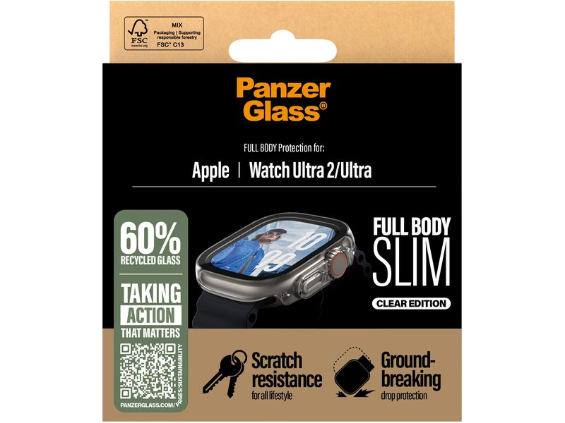 Panzerglass Full Body Protection Slim Apple Watch Ultra 2 T Schlanker Full-Body-Displayschutz für die Apple Watch Ultra 2