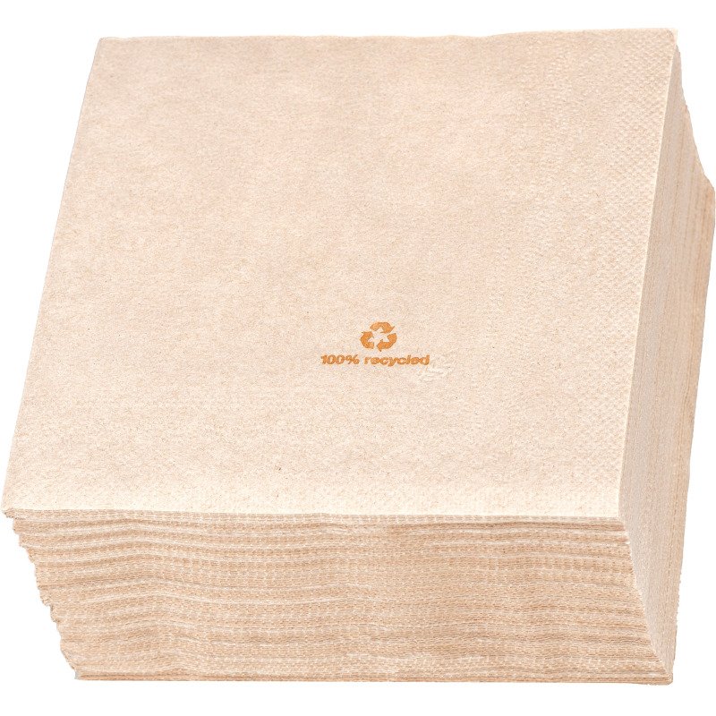 Serviette de table en ouate Tork Lunch 33 x 33 cm, en couleur - Paquet de 200
