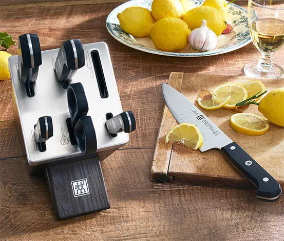 ZWILLING Selbstschärfender Messerblock »Gourmet«