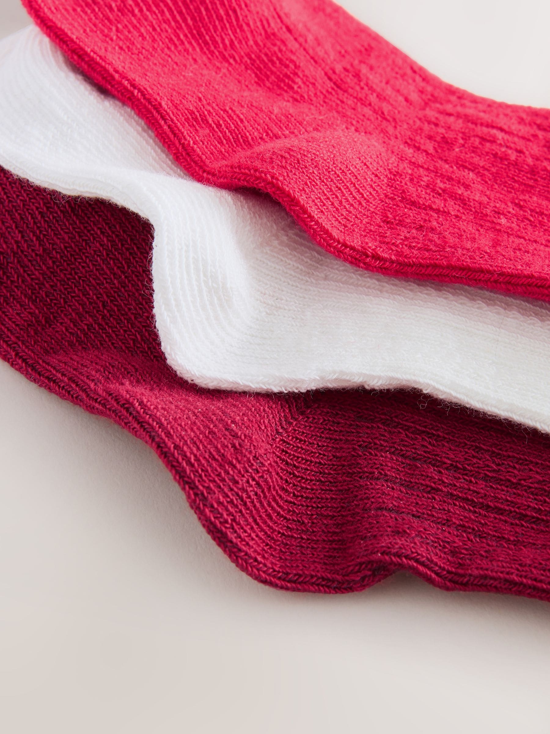Rood - Babysokken met strik (0mnd-2jr)