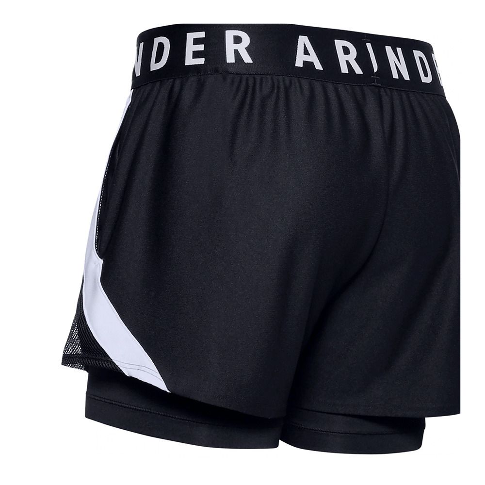 Under Armour PLAY UP - Short 2 en 1 Femme noir