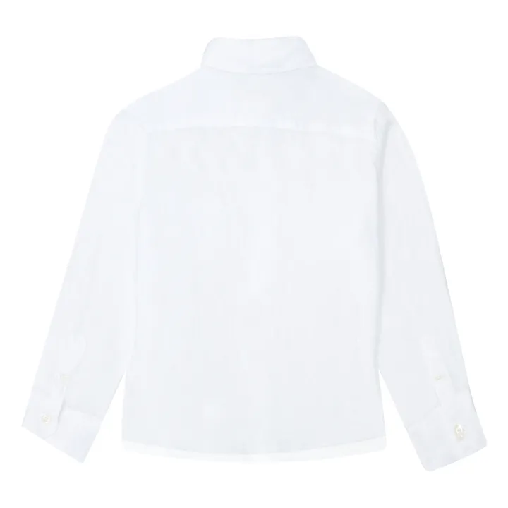 Hartford Chemise Lin Paul Pat | Blanc