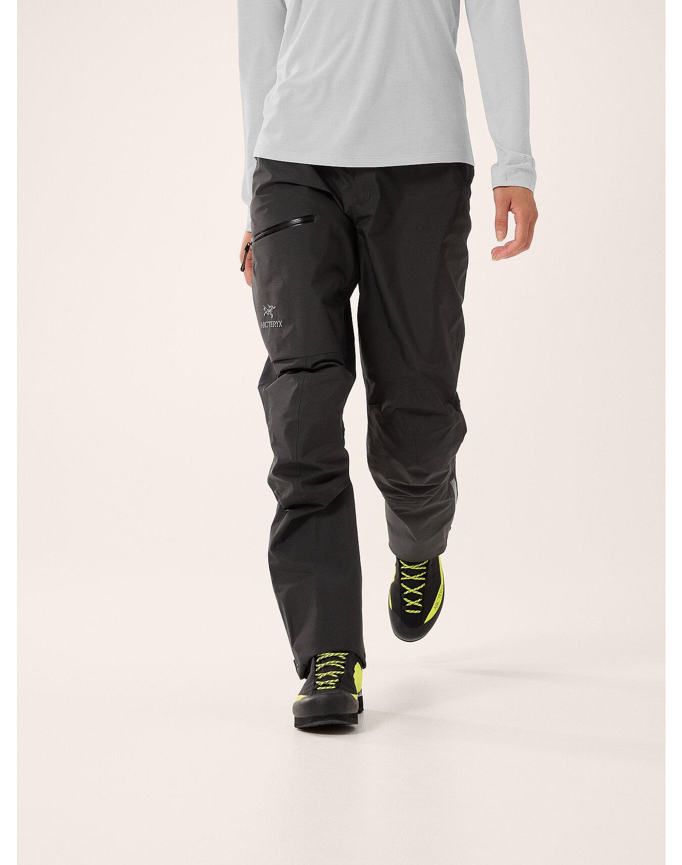 Alpha Hybrid Pant Dame Black