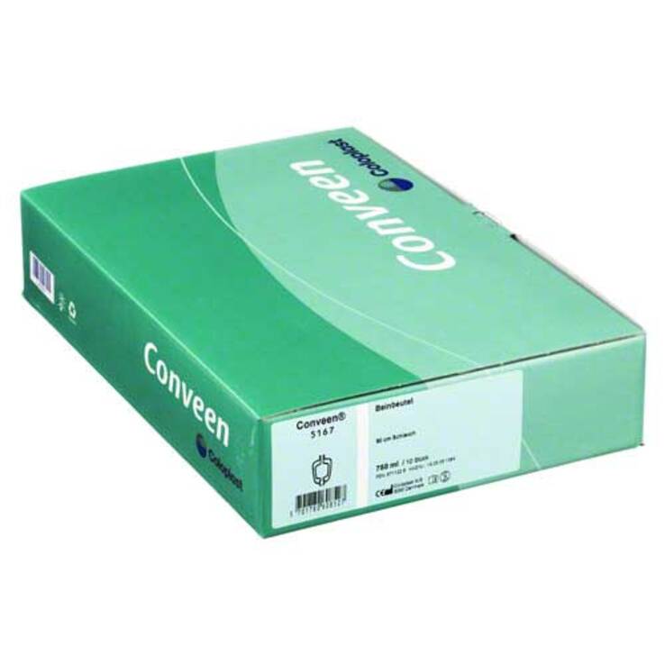 Conveen® Beinbeutel, Unterschenkel, 750 ml, 10 St