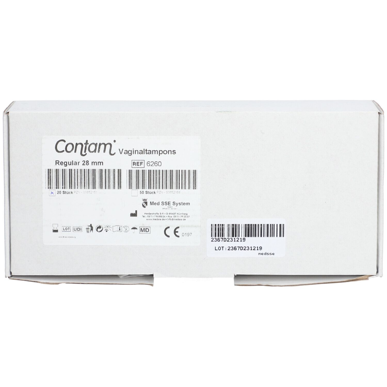 Contam® Vaginaltampons