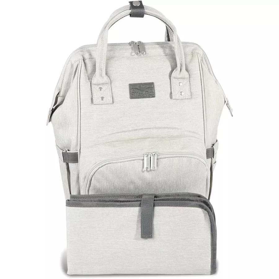 ProGression Wickelrucksack inkl. Wickelunterlage Grau