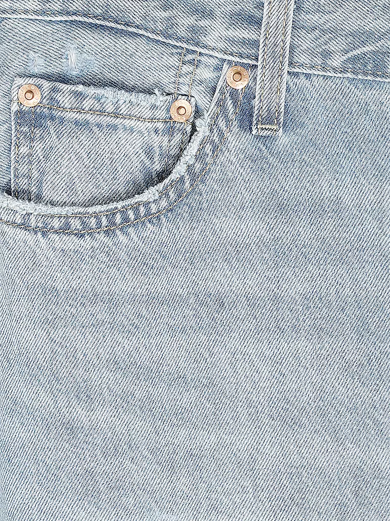 LEVI'S® Highwaist Jeans Straight Fit 7/8 RIBCAGE STRAIGHT hellblau
