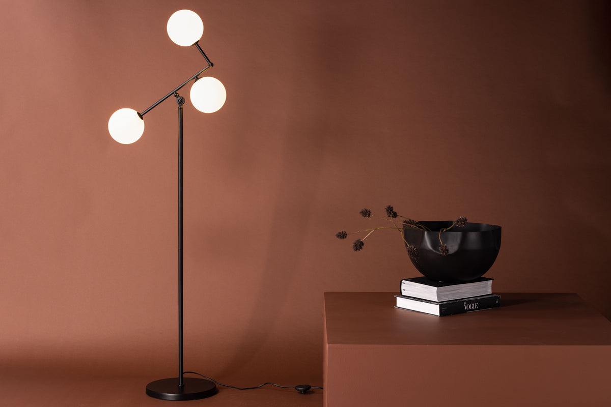Vloerlamp Gala - Zwart