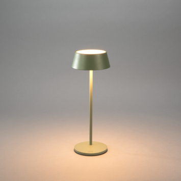 KonstSmide tafellamp Menton 2,9 W oplaadbare LED verlichting groen