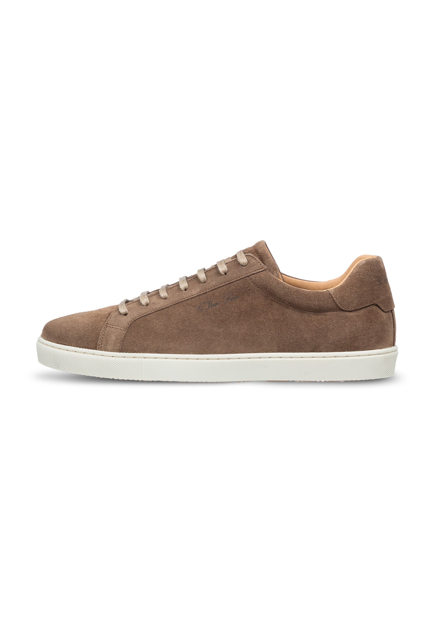 Lichtbruin suède Napoli sneaker