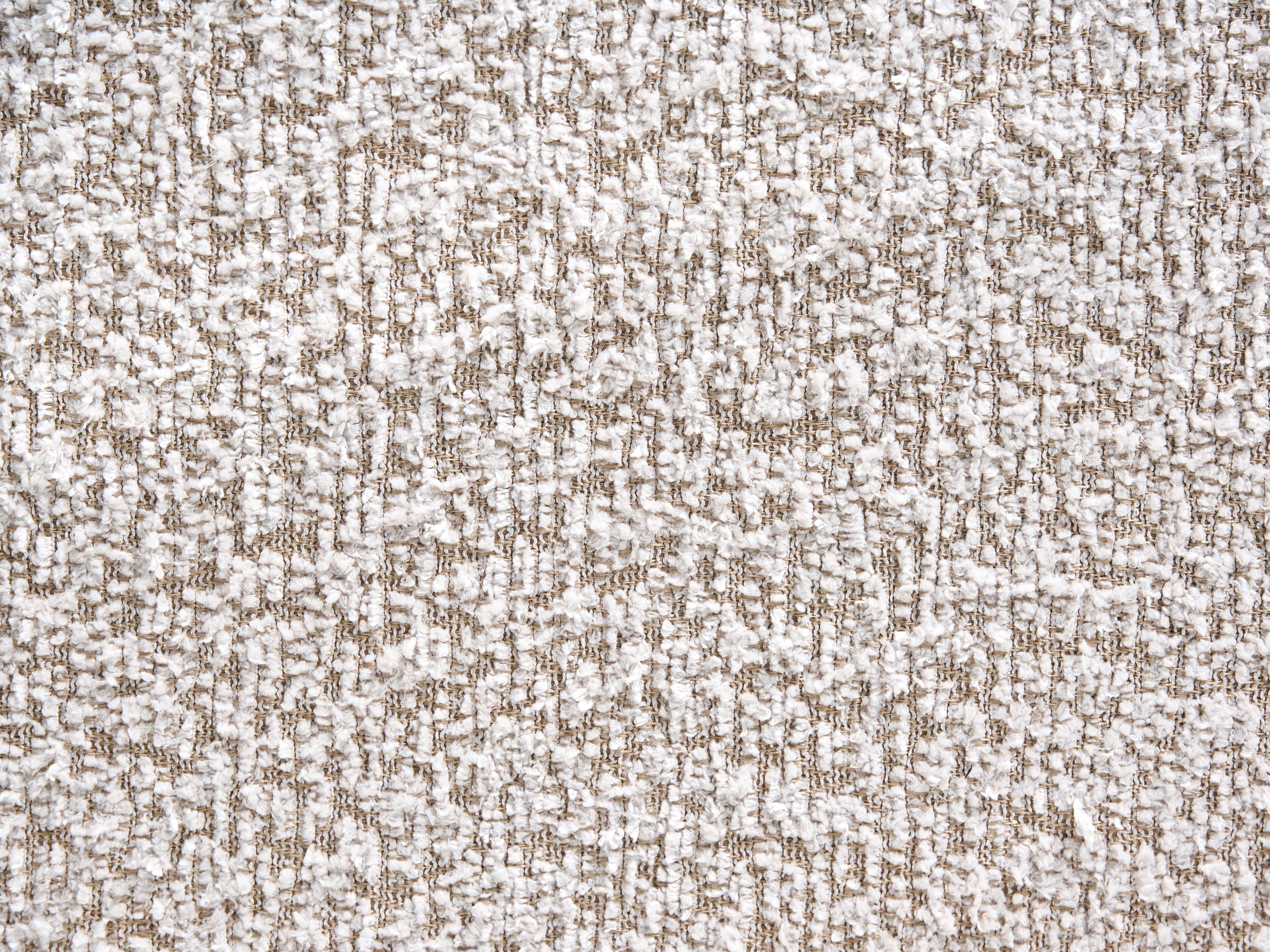 Bed met opbergruimte Bouclé BASTON 160 x 200 cm Lichtbeige