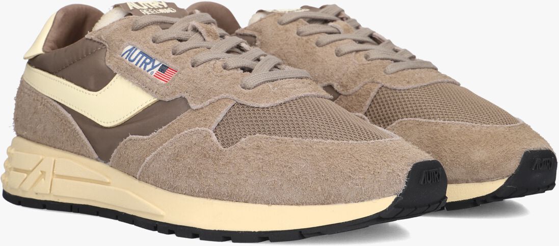 beige autry lage sneakers reelwind low man
