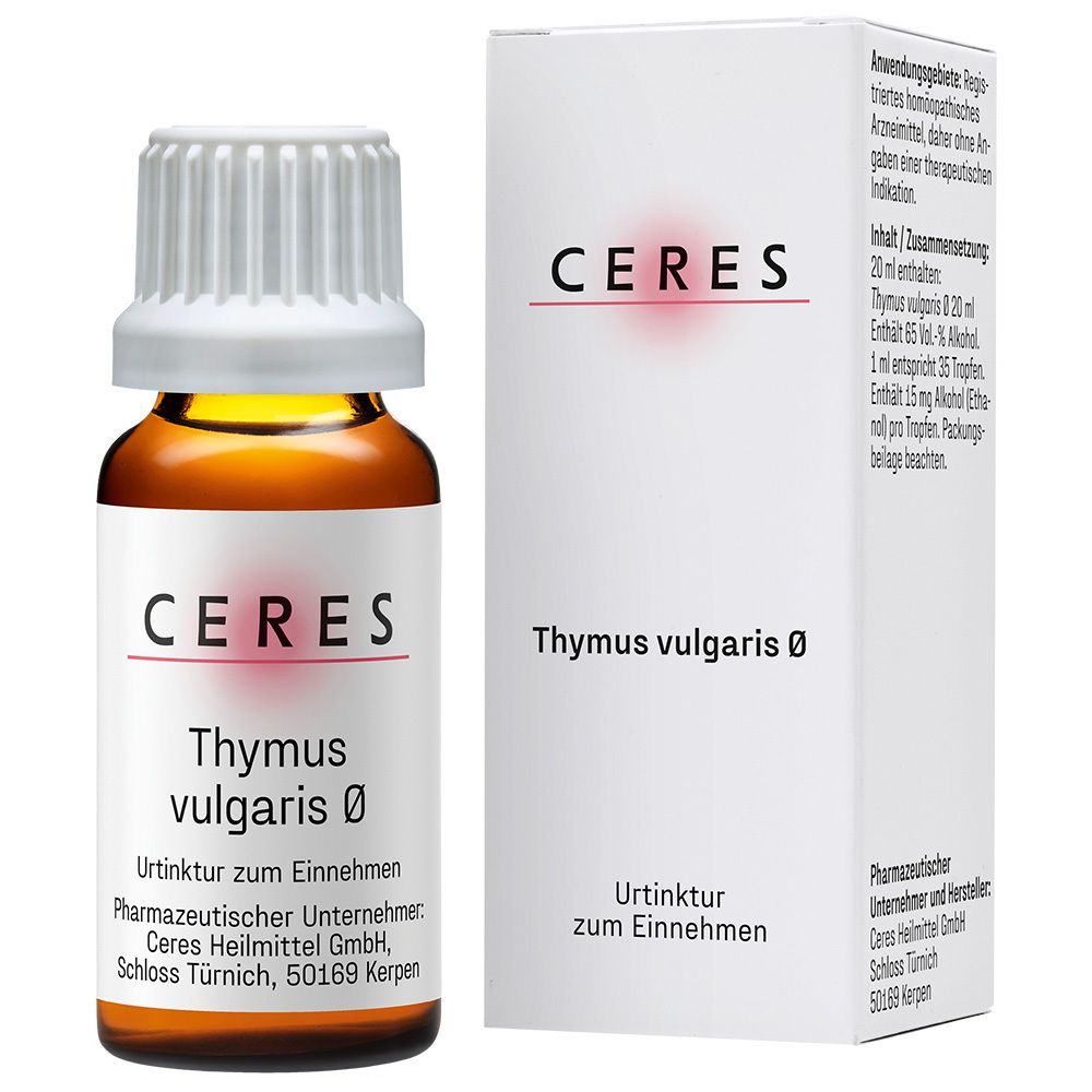 Ceres Thymus vulgaris Urtinktur