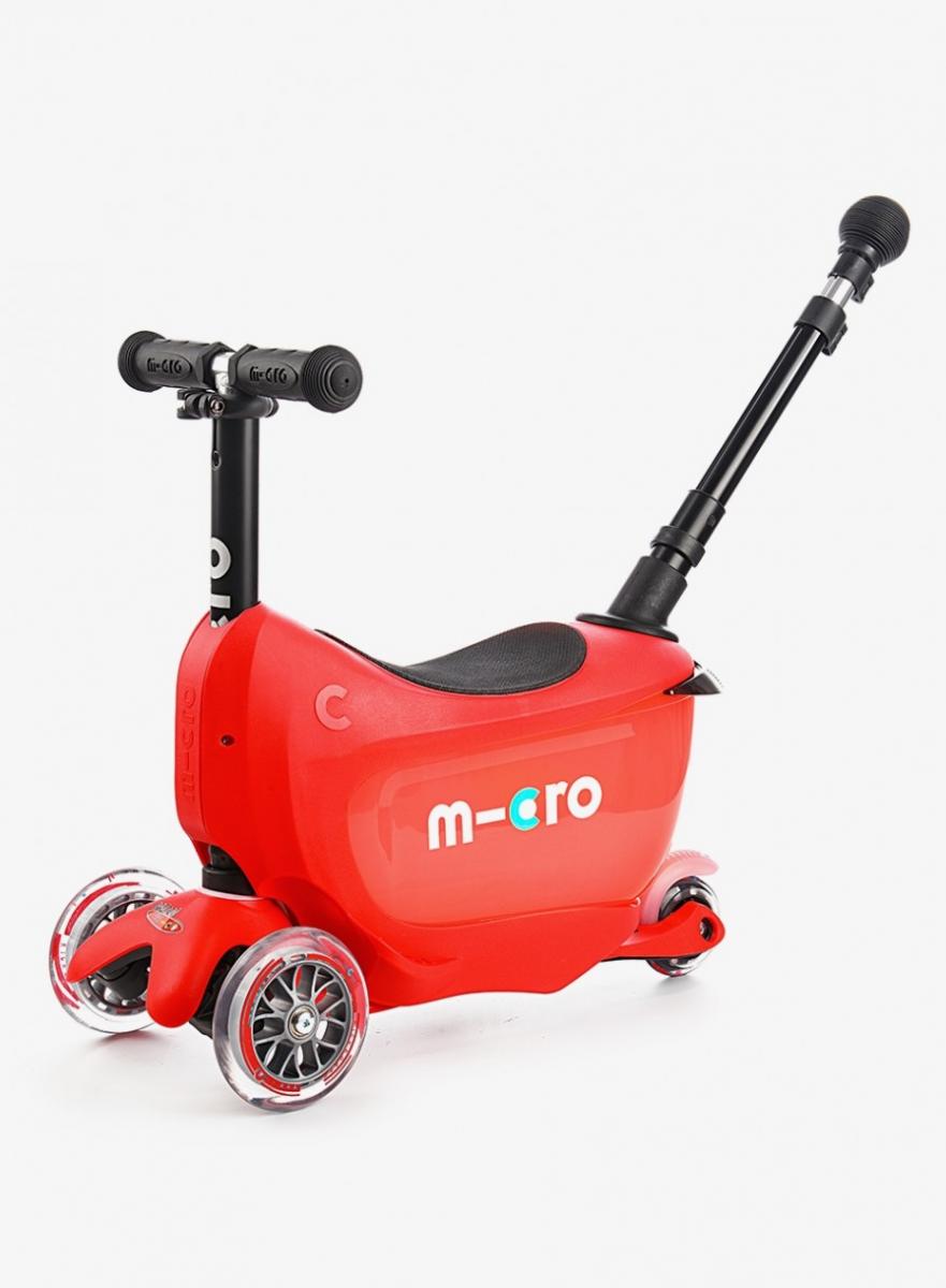 Trottinette mini2go deluxe plus rouge