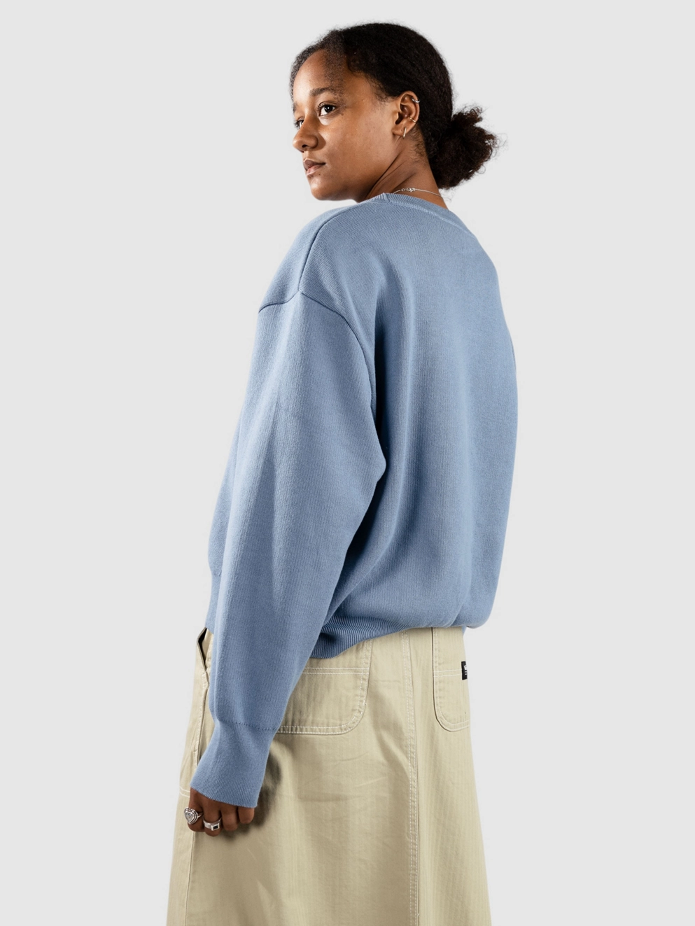 Carhartt WIP Signature Pullover dusty ice/wax