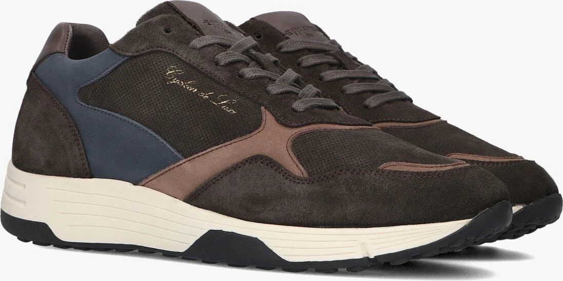 CYCLEUR DE LUXE grijze cycleur de luxe lage sneakers anchor