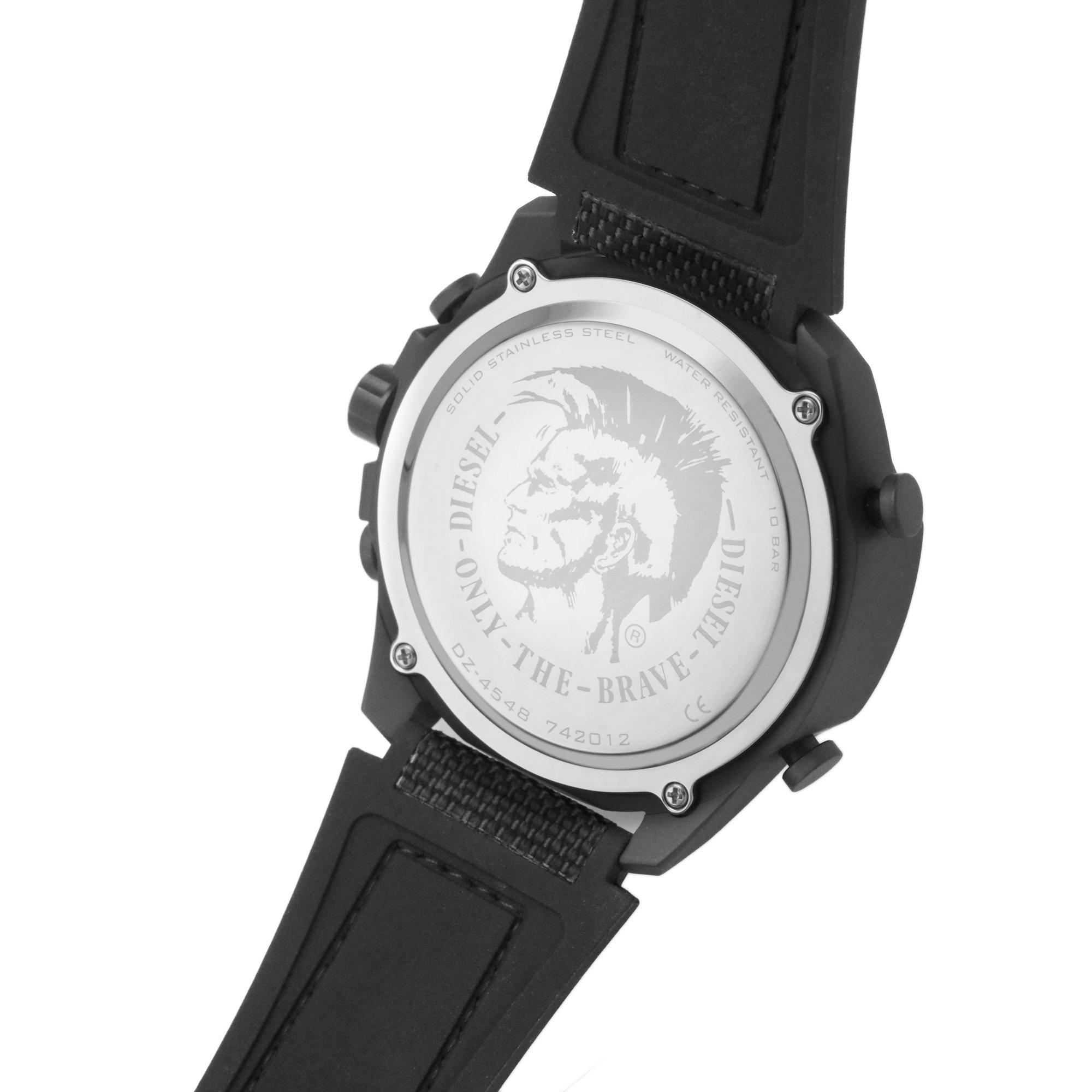 Diesel Mega Chief Stainless Steel Fashion Combination Quartz Watch