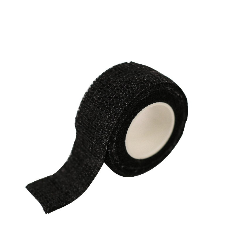 (2.5cmx4.5m) Stuhlbein Vliesstoff Anti-Rutsch Boden Schoner Klebeband Schutz für Tisch   Stuhl - Schwarz