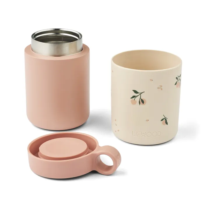 Liewood Boite repas isotherme Kian | Peach/Sea shell
