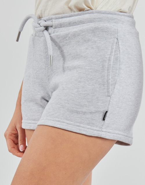 Superdry - VINTAGE LOGO EMB JERSEY SHORT - Glacier Grey Marl