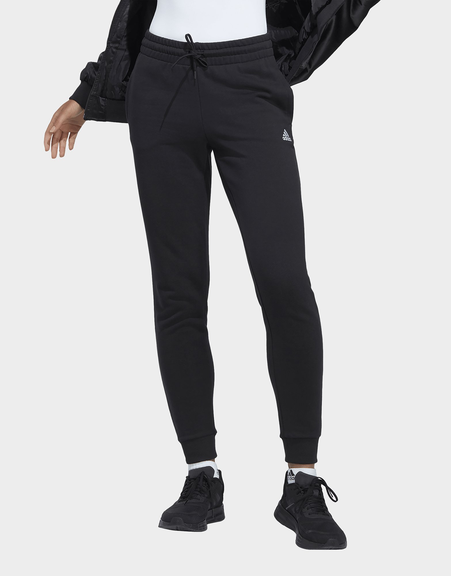 adidas Pantalon en molleton à chevilles élastiques Essentials Linear