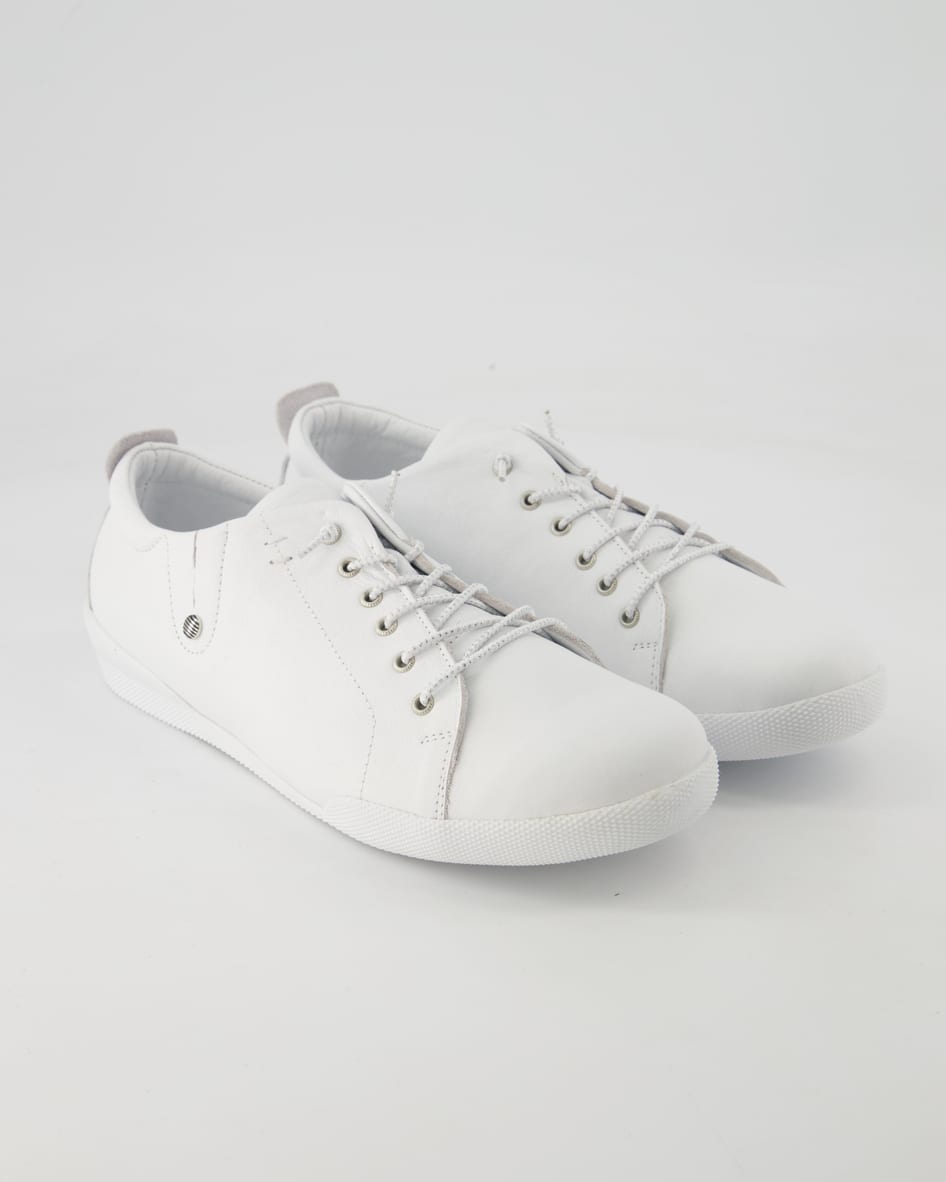 Andrea Conti Schnürschuh Sneaker in Weiß