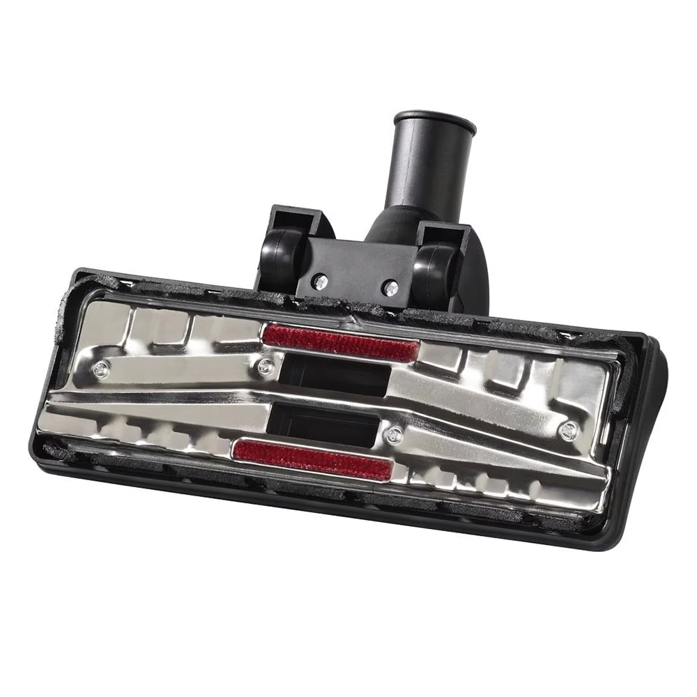 (27x21cm) Universal Ersatz Comfort Bodendüse Staubsauger Reinigungs Kopf Bürsten Aufsatz (00110287) - Schwarz
