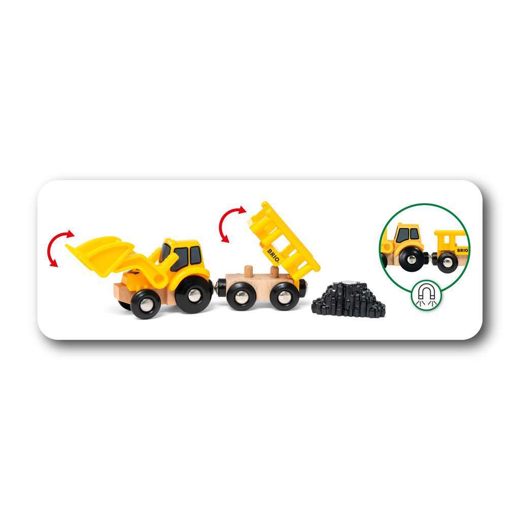 BRIO Spiel Baustellenfahrzeuge