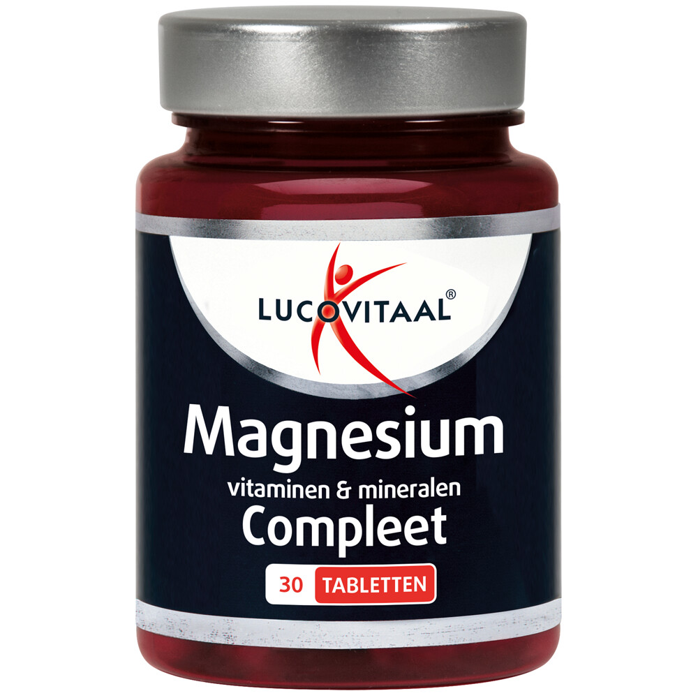 2x Lucovitaal Magnesium Vitamine en Mineralen Compleet30 tabletten