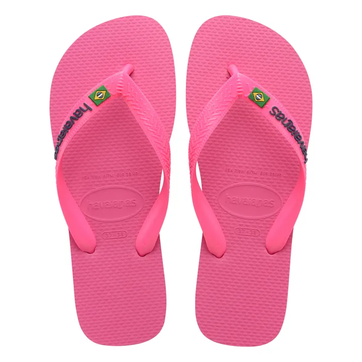 Havaianas Tongs Brasil Logo Néon | Rose