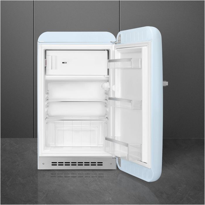 SMEG Stand-Kühlschrank 50's Retro Style FAB10RPB5 Pastellblau
