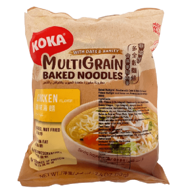 Koka Meergranen Gebakken Noedels Kip 70g
