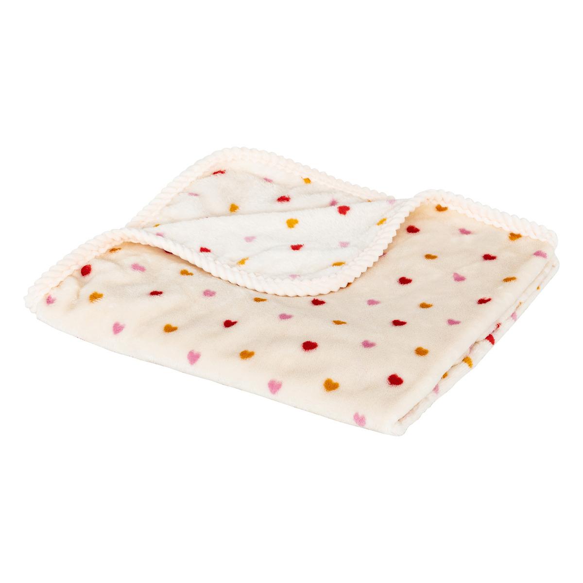 PLAID AMOUR FLANELLE 75X100CM