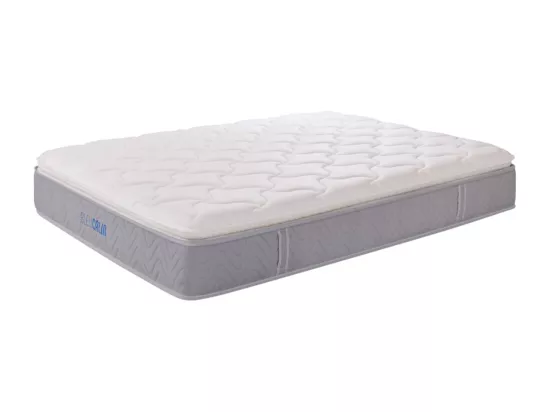 Matelas ressorts ensachés, mousse mémoire de forme et 7 zones de confort L'Ideal Premium - 160x200cm