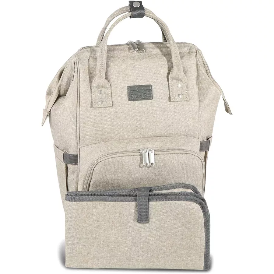 ProGression Wickelrucksack inkl. Wickelunterlage Beige